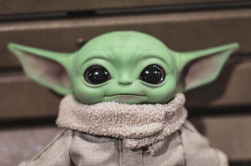 baby yoda - one of the strange trends from 2020