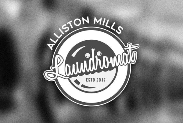 Alliston Mills Laundromat Logo Portfolio Panel