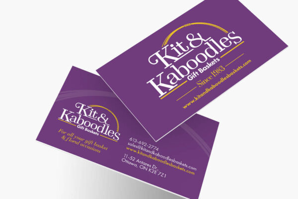Kit & Kaboodles Business Card Portfolio Panel