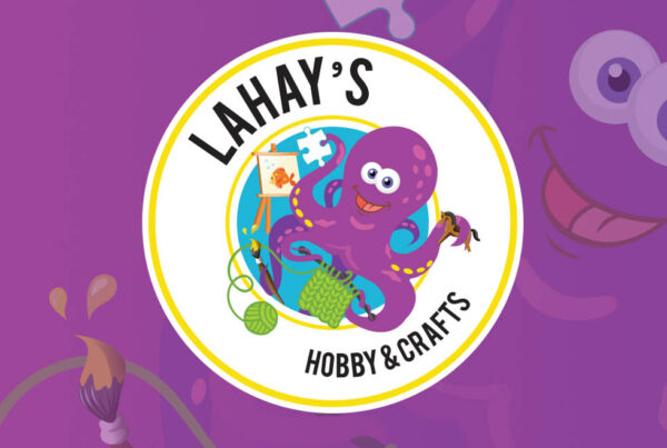 Lahay's Hobby & Crafts Logo Portfolio Panel