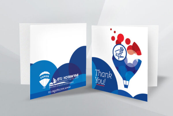 Remax thank you card Graphic Design