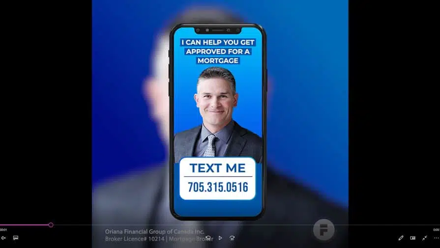 Darren Robinson Text Me Video Advertisement