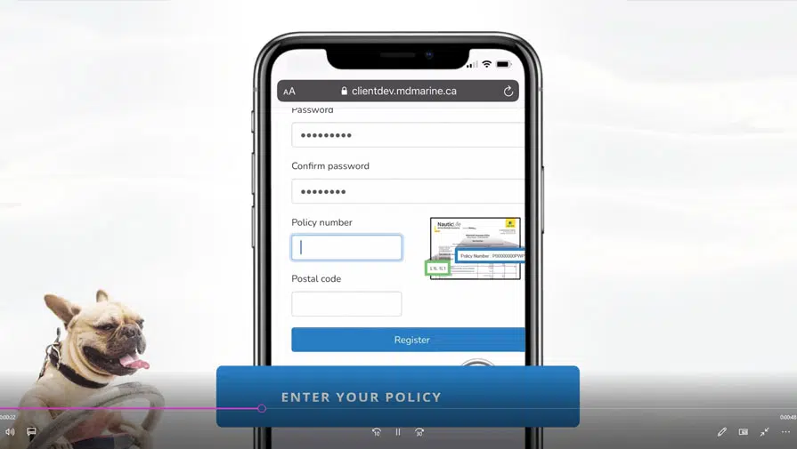 MD Marine Client Center how-to video