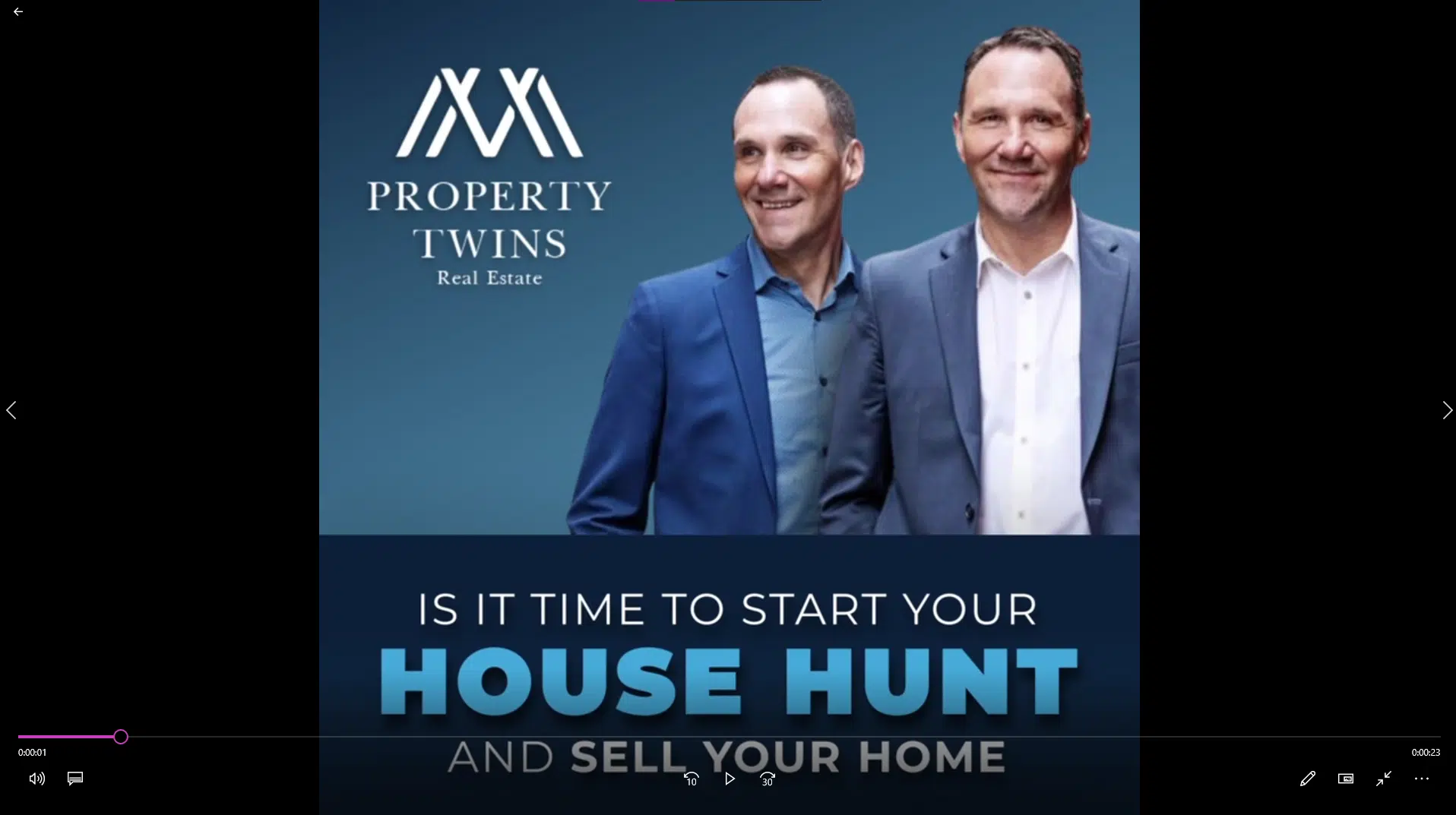 Property Twins Real Estate Facebook Video