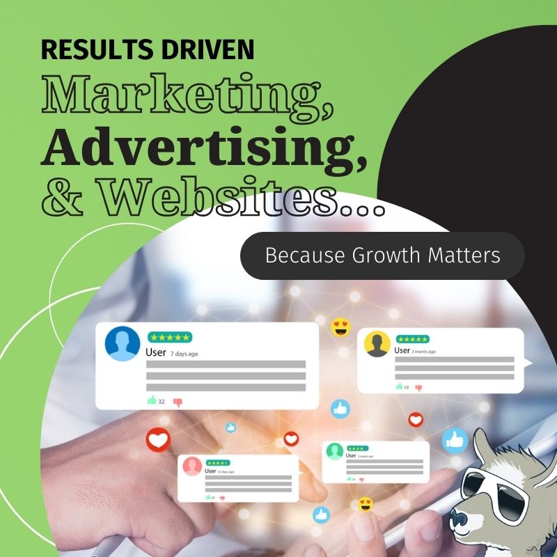 Results Drive, Marketing, Advertising, and Websites... because growth matters.